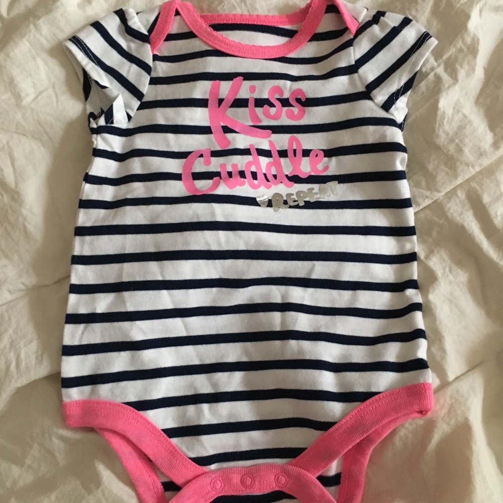 Kiss Cuddle Repeat Circo Brand Onesie